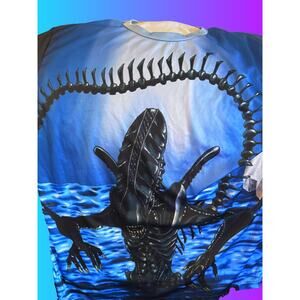 ALIENS-2XL-TWO SIDED XENOMORPH-Tshirt- RARE- Full Body Graphic